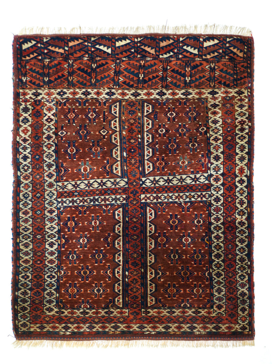 Antique Khachli Bokhara Rug