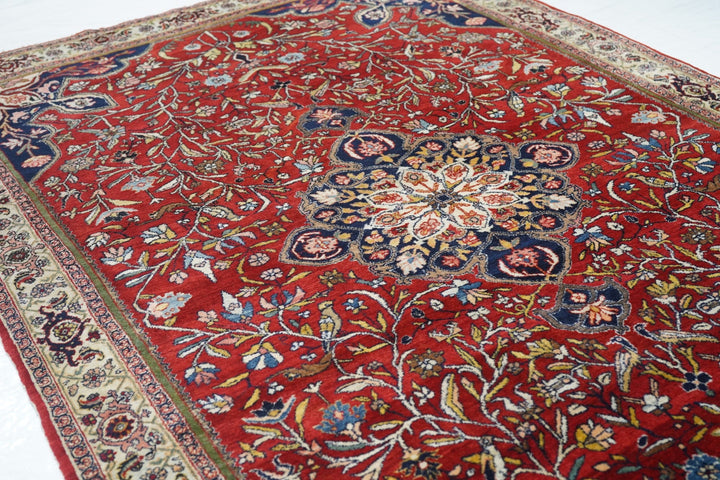 Antique Bidjar Rug 4'9'' x 7'2''