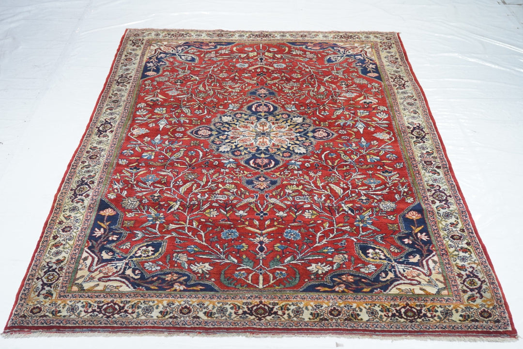 Antique Bidjar Rug 4'9'' x 7'2''