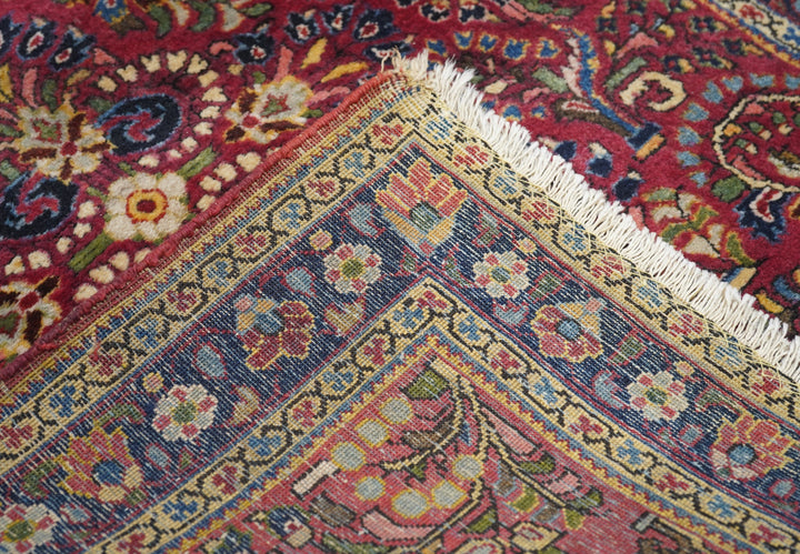 Antique Sarouk Rug 3'4'' x 5'0''