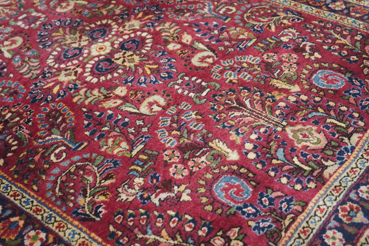 Antique Sarouk Rug 3'4'' x 5'0''