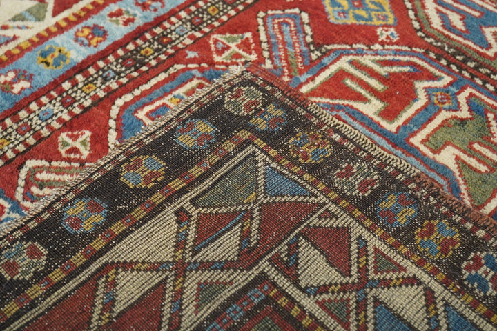 Antique Kazak Rug 4'0'' x 5'10''