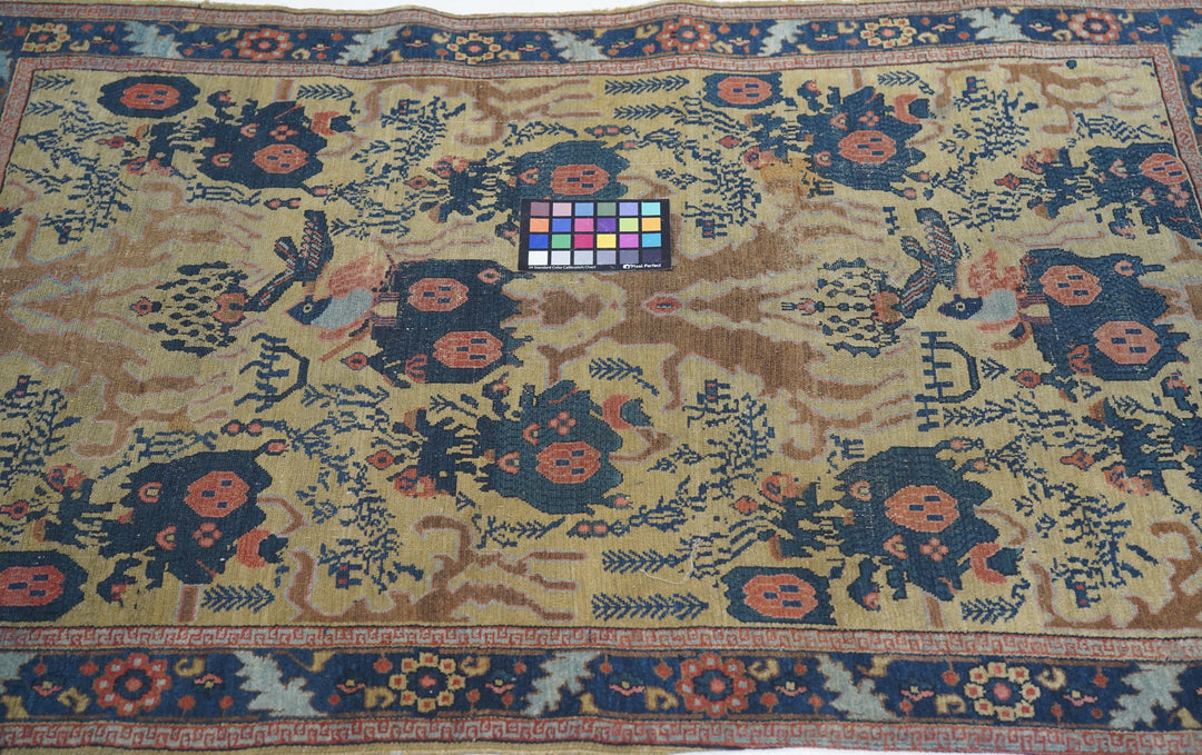 Antique Senneh -One Of Pair Rug 3'1'' x 4'9''