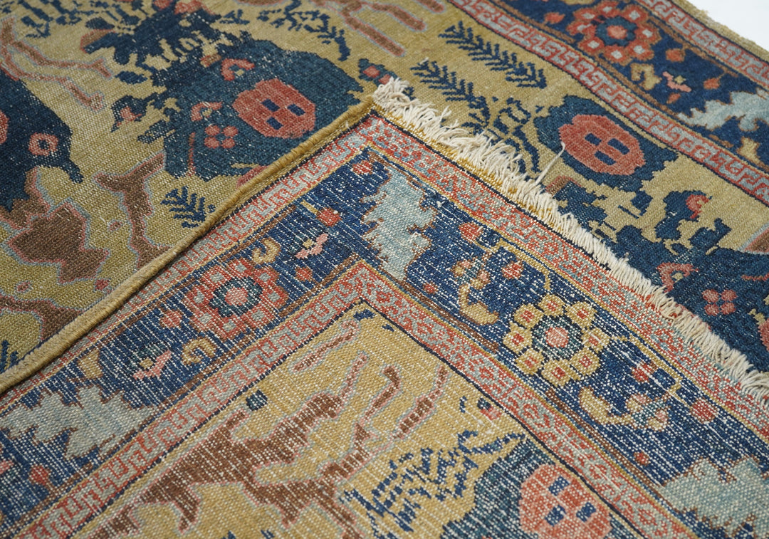 Antique Senneh -One Of Pair Rug 3'1'' x 4'9''