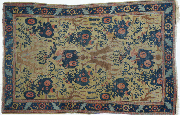 Antique Senneh -One Of Pair Rug 3'1'' x 4'9''