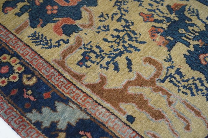 Antique Senneh -One Of Pair Rug 3'1'' x 4'9''