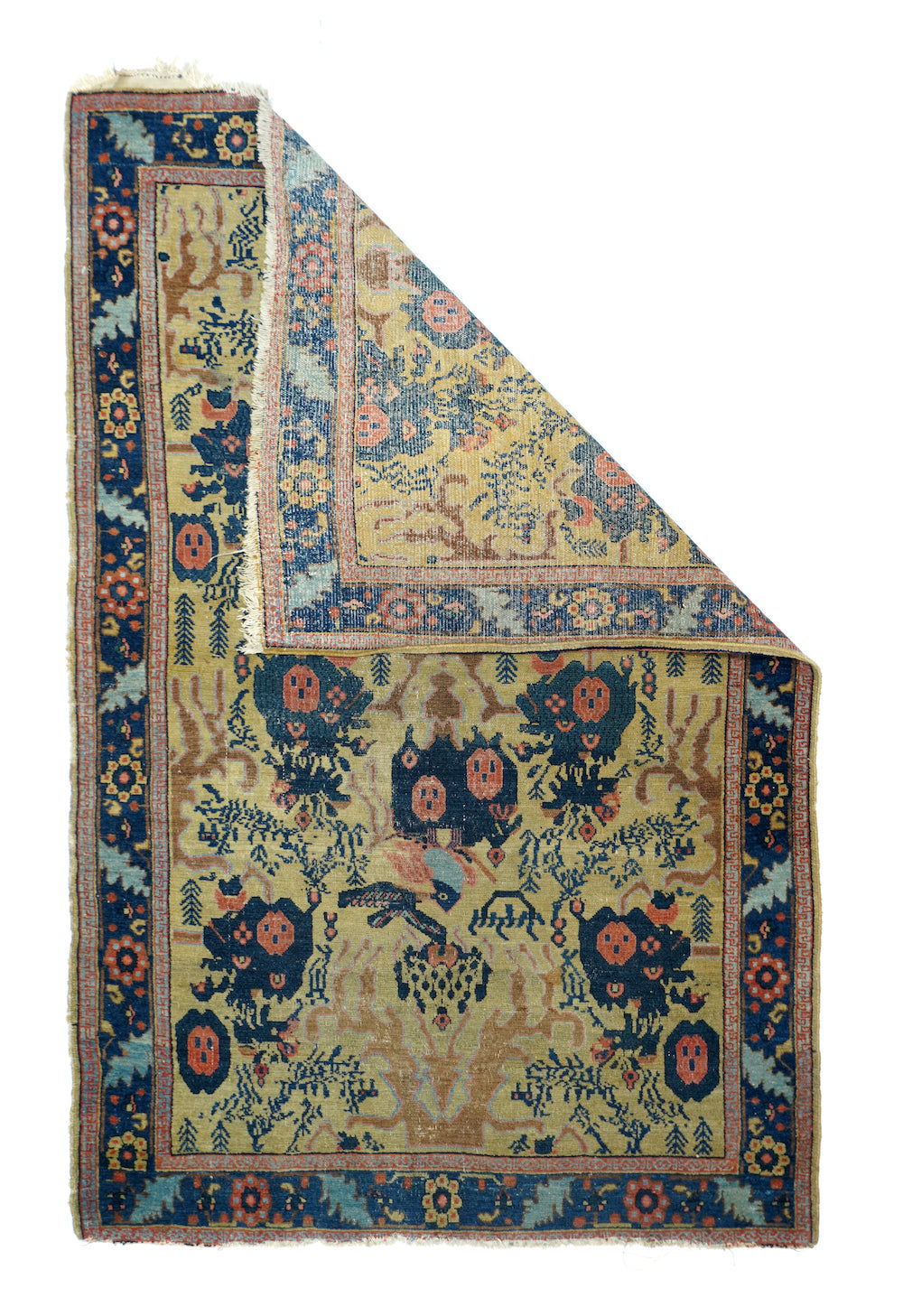 Antique Senneh -One Of Pair Rug 3'1'' x 4'9''