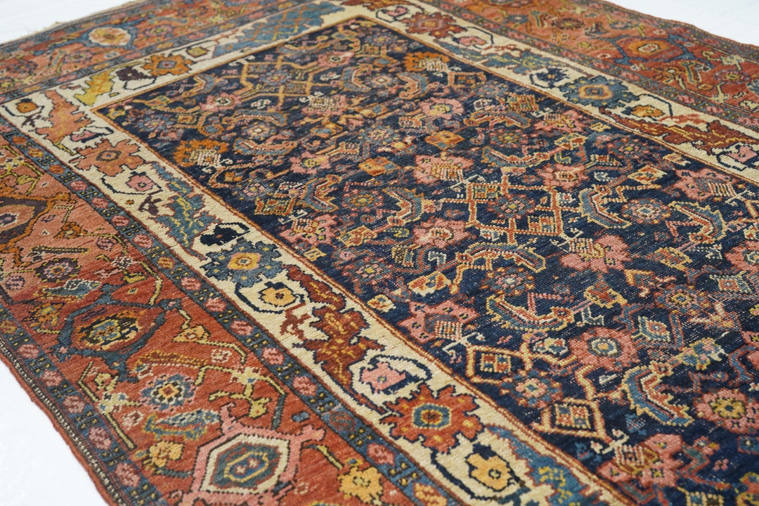 Antique Bidjar Rug 4'7'' x 7'3''