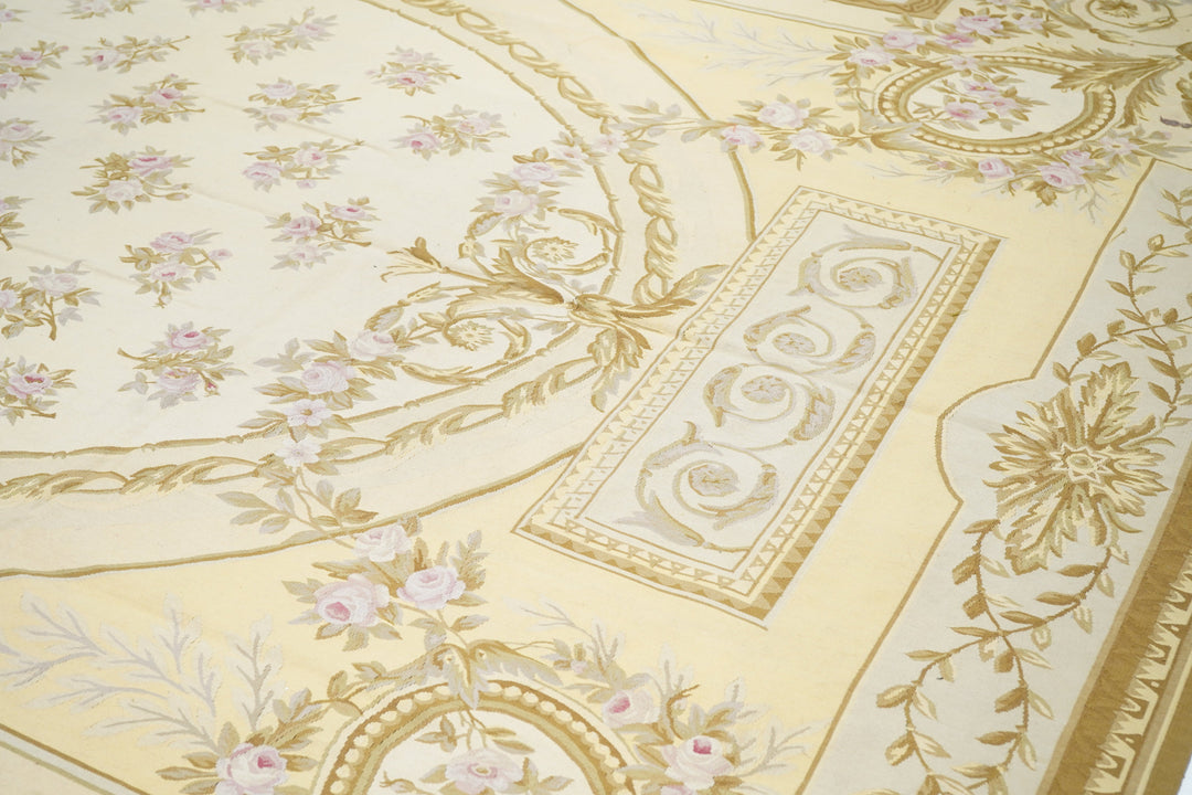 Aubusson Rug 9'10'' x 13'10''