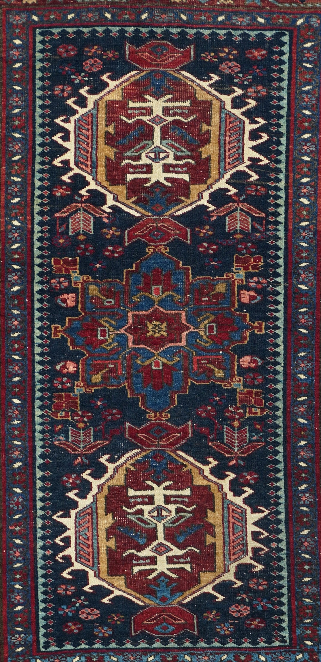 Antique Heriz Rug 3' x 5'