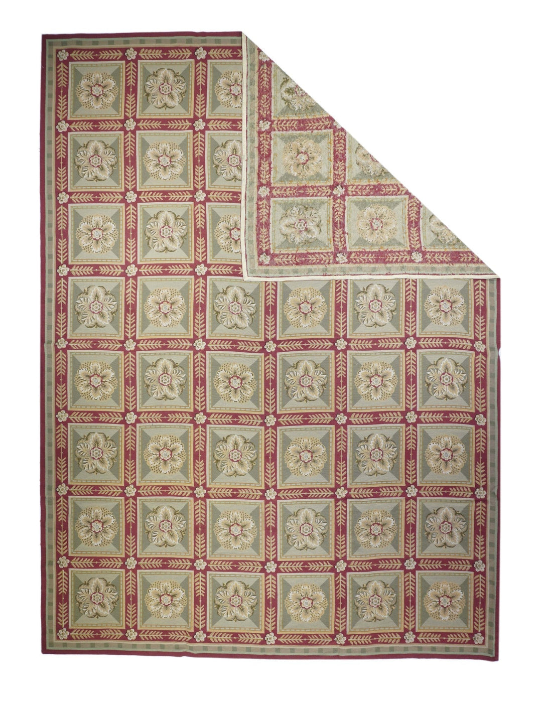 French Aubusson Design Rug 9'11'' x 13'11''