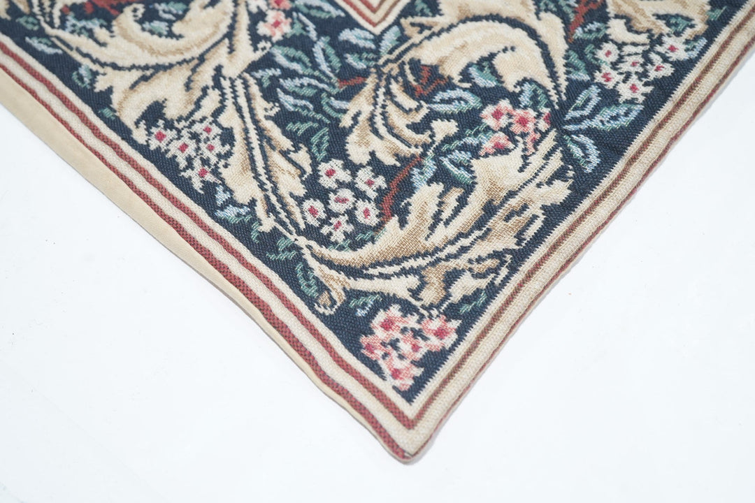 Antique Belgium Tapestry 4'6'' x 6'7''