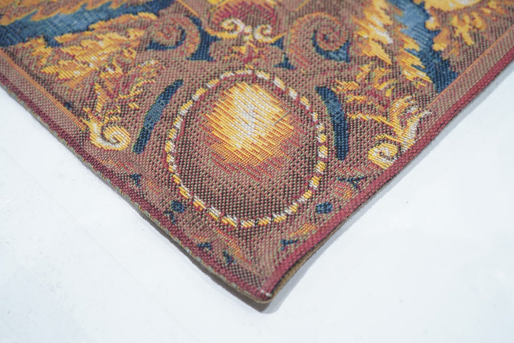 Antique Belgium Tapestry 4'6'' x 6'6''