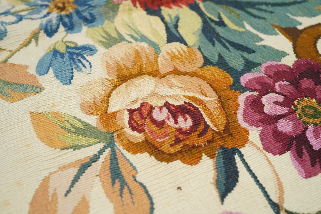 Antique Aubusson Tapestry 2'6'' x 5'0''