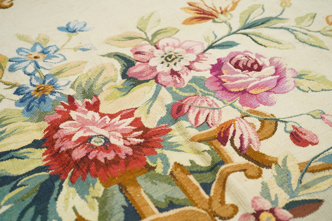 Antique Aubusson Tapestry 2'6'' x 5'0''