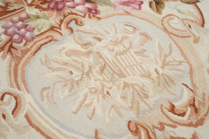 Aubusson Rug 4'4'' x 8'3''