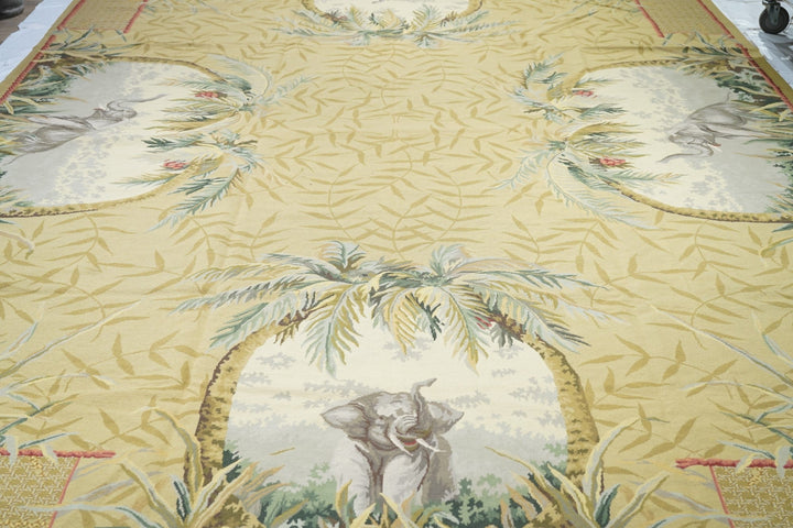 Aubusson Rug 10'0" x 14'0"