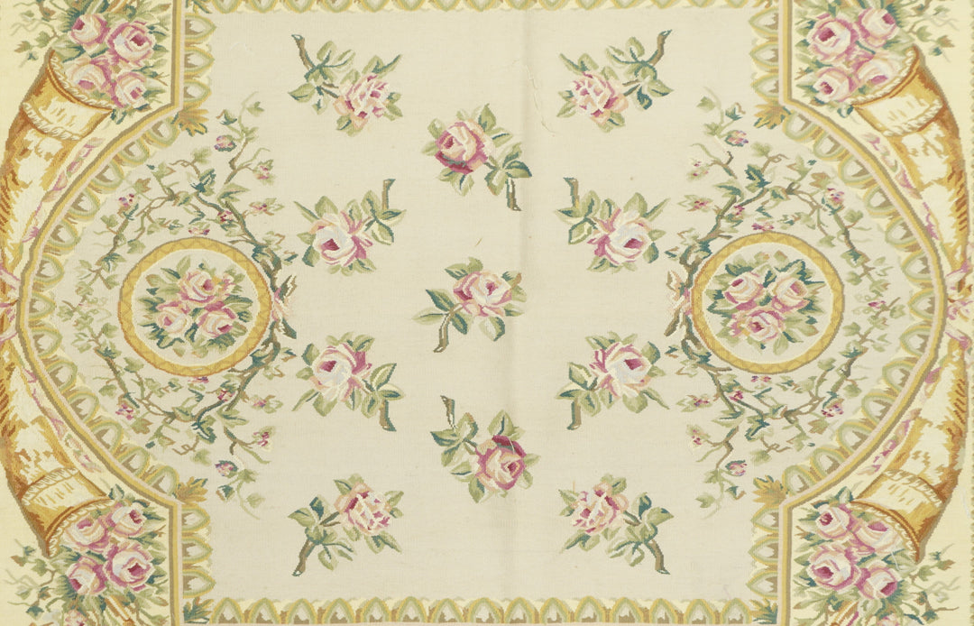 Aubusson Rug 5'0" x 7'2''