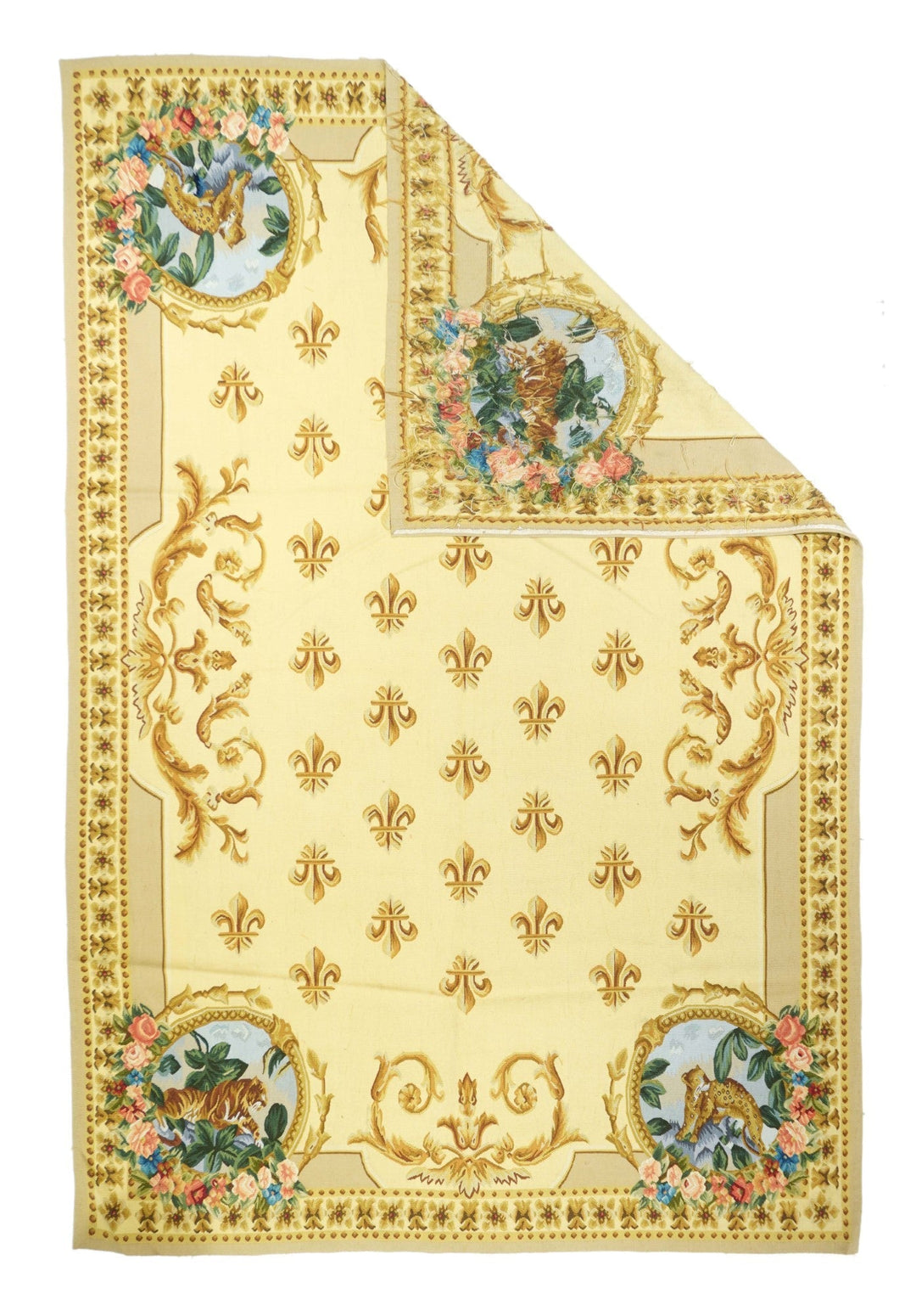 Aubusson Rug 6'0" x 9'0"