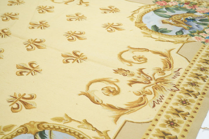 Aubusson Rug 6'0" x 9'0"