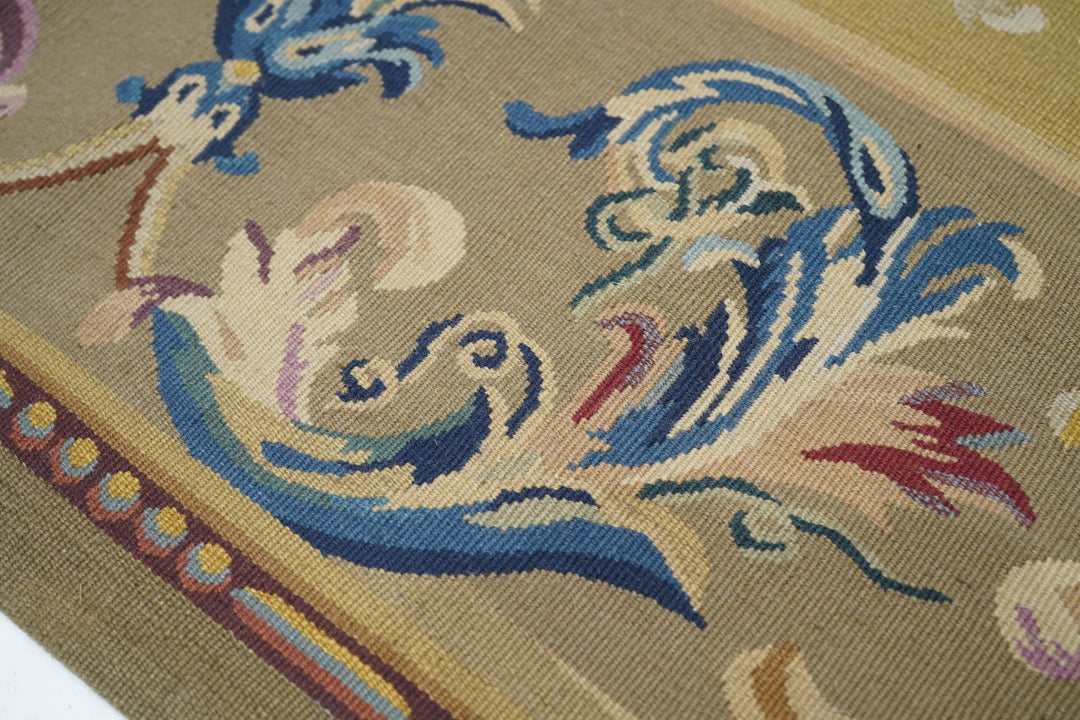 Aubusson Rug 5'10'' x 9'0"