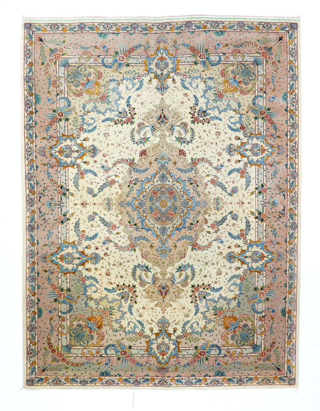 Extremely Fine Persian Tabriz 4'11'' x 6'7''