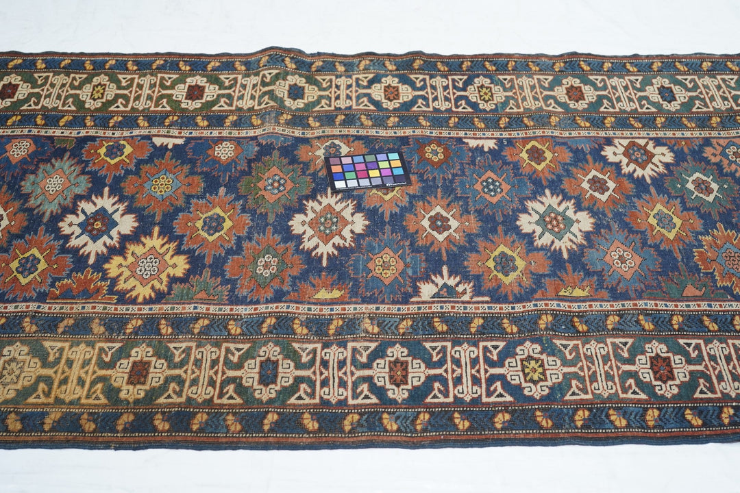 Antique Kuba Rug 3'4'' x 11'10''