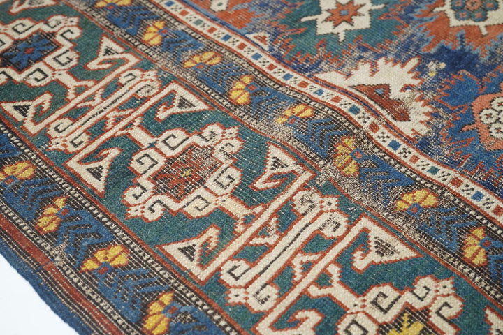 Antique Kuba Rug 3'4'' x 11'10''