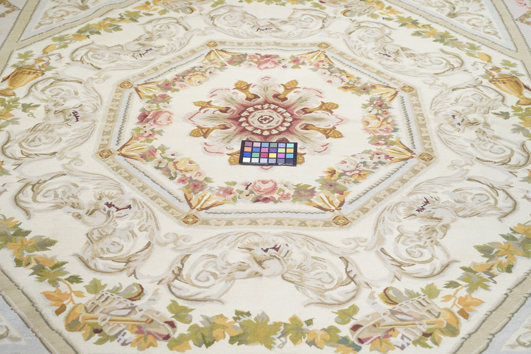 Aubusson Rug 7'4'' x 8'1''