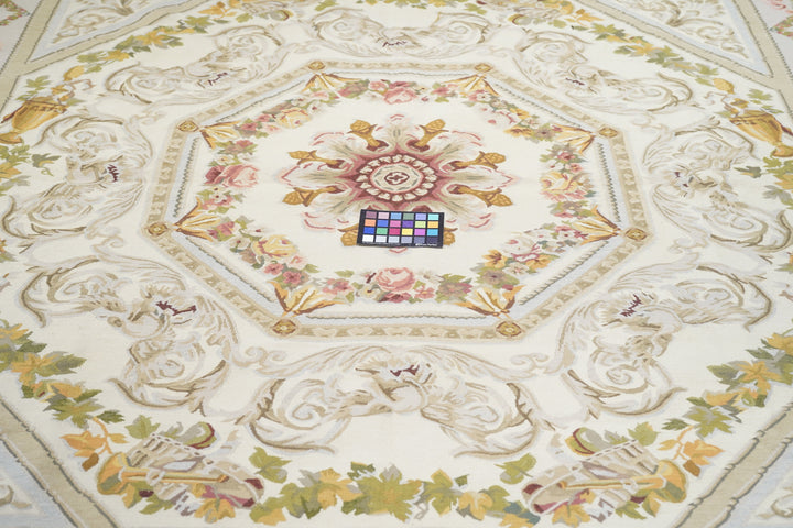 Aubusson Rug 7'4'' x 8'1''