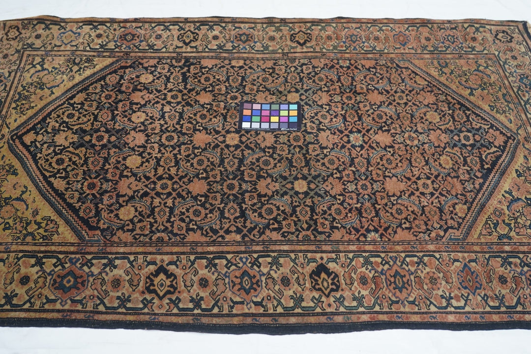 Antique Sarouk Rug 3'5'' x 4'11''