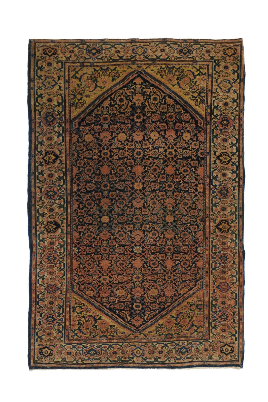 Antique Sarouk Rug 3'5'' x 4'11''