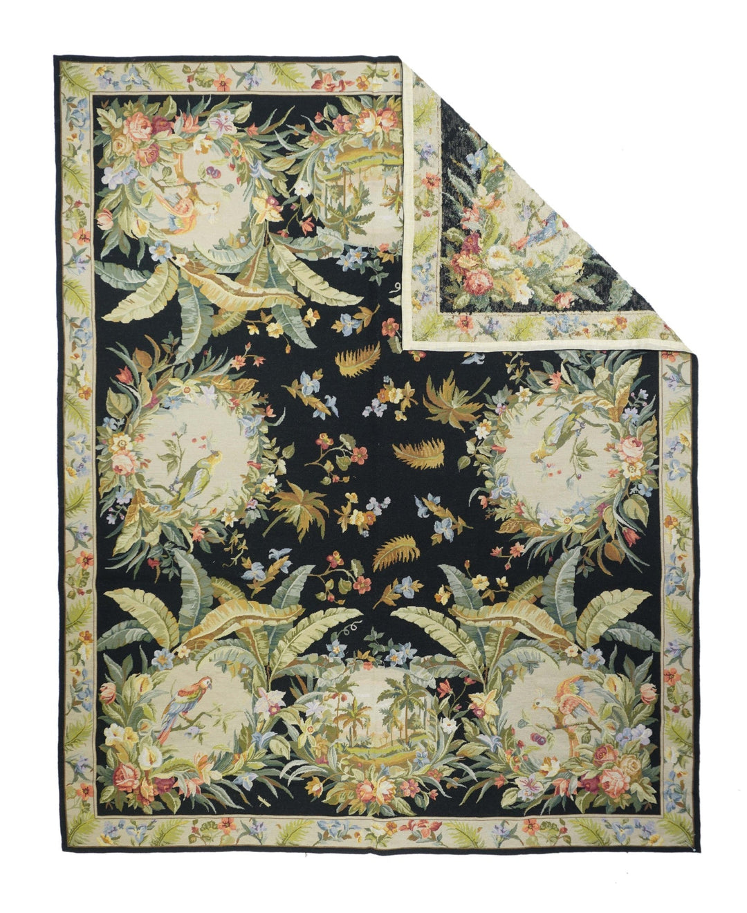 French Aubusson Design Rug 8' x 10'