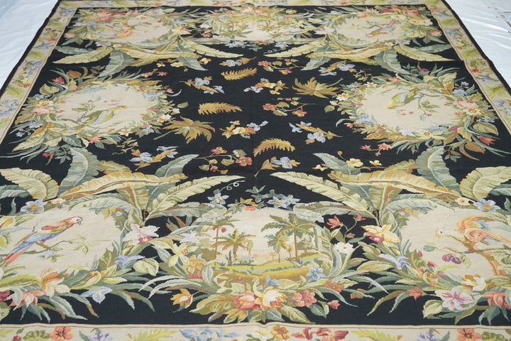 French Aubusson Design Rug 8' x 10'