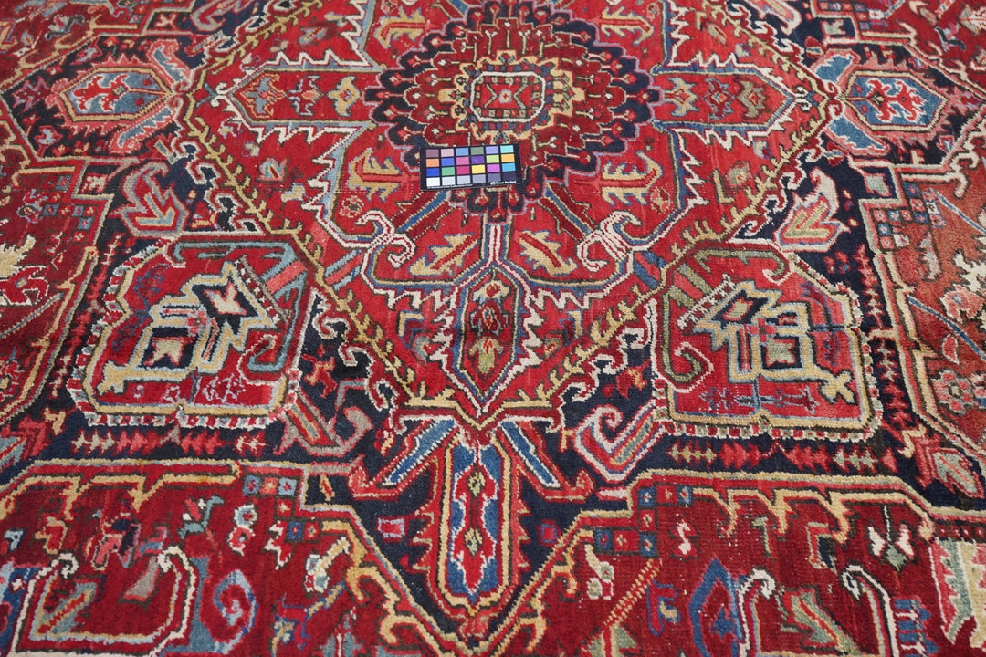 Vintage Heriz Rug 11'6'' x 14'6''