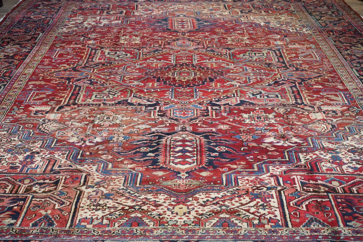 Vintage Heriz Rug 11'6'' x 14'6''