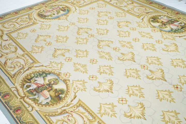 Aubusson Rug 7'10'' x 10'3''