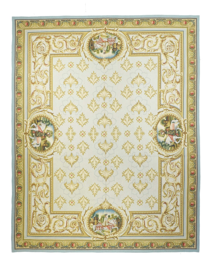 Aubusson Rug 7'10'' x 10'3''