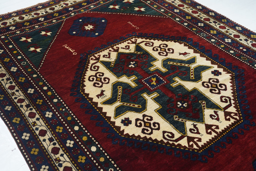 Antique Kazak Rug 5'10'' x 9'8''