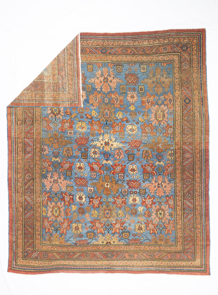 Antique Persian Bakshayesh Rug 8’8” x 10’6”