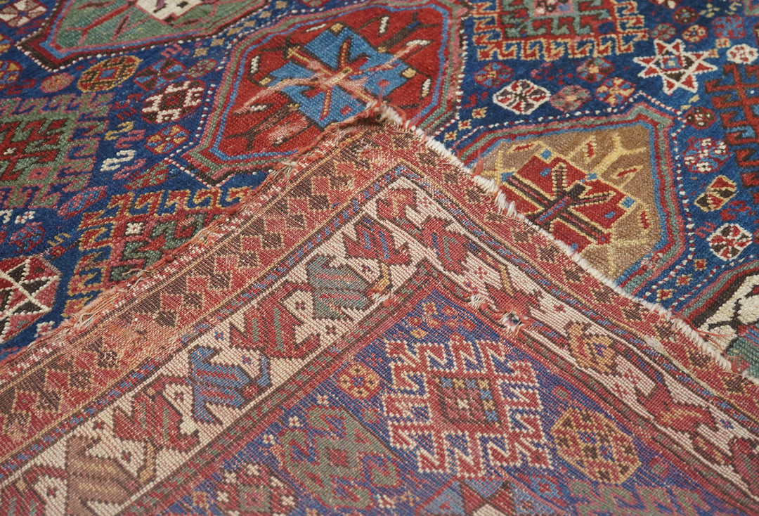 Antique Kazak Rug 5'3'' x 9'9''