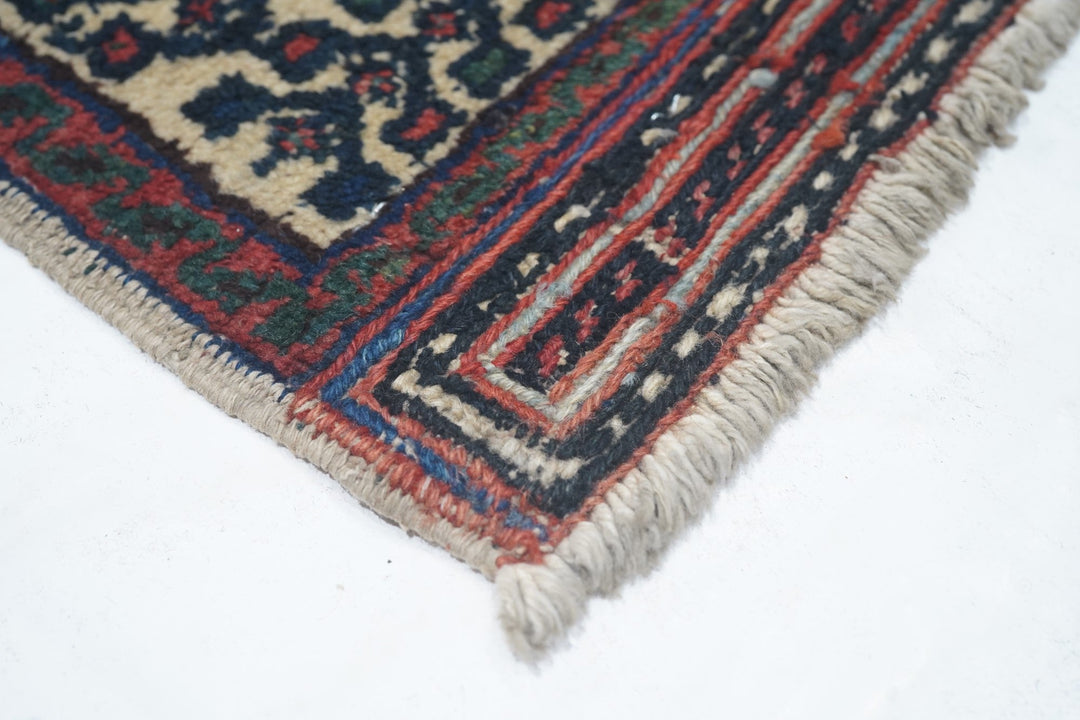 Antique Afshar Rug 3'3'' x 4'2''