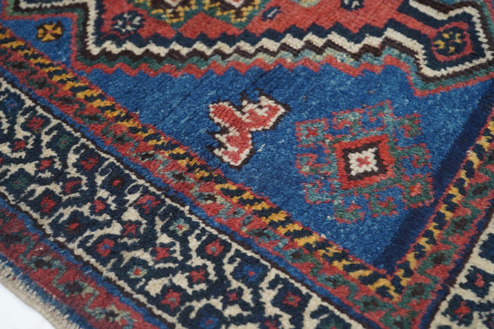 Antique Afshar Rug 3'3'' x 4'2''