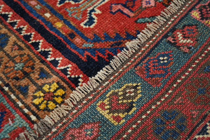 Antique Kurdish Runner 3'1'' x 15'11''