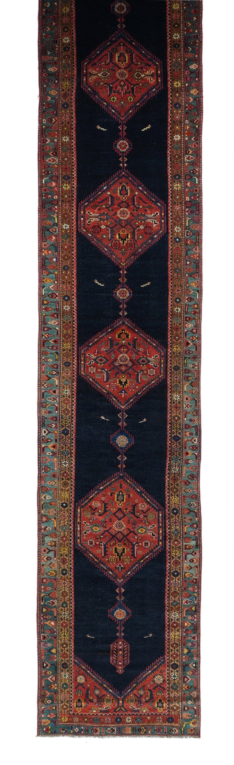 Antique Kurdish Rug 3'1'' x 15'11''