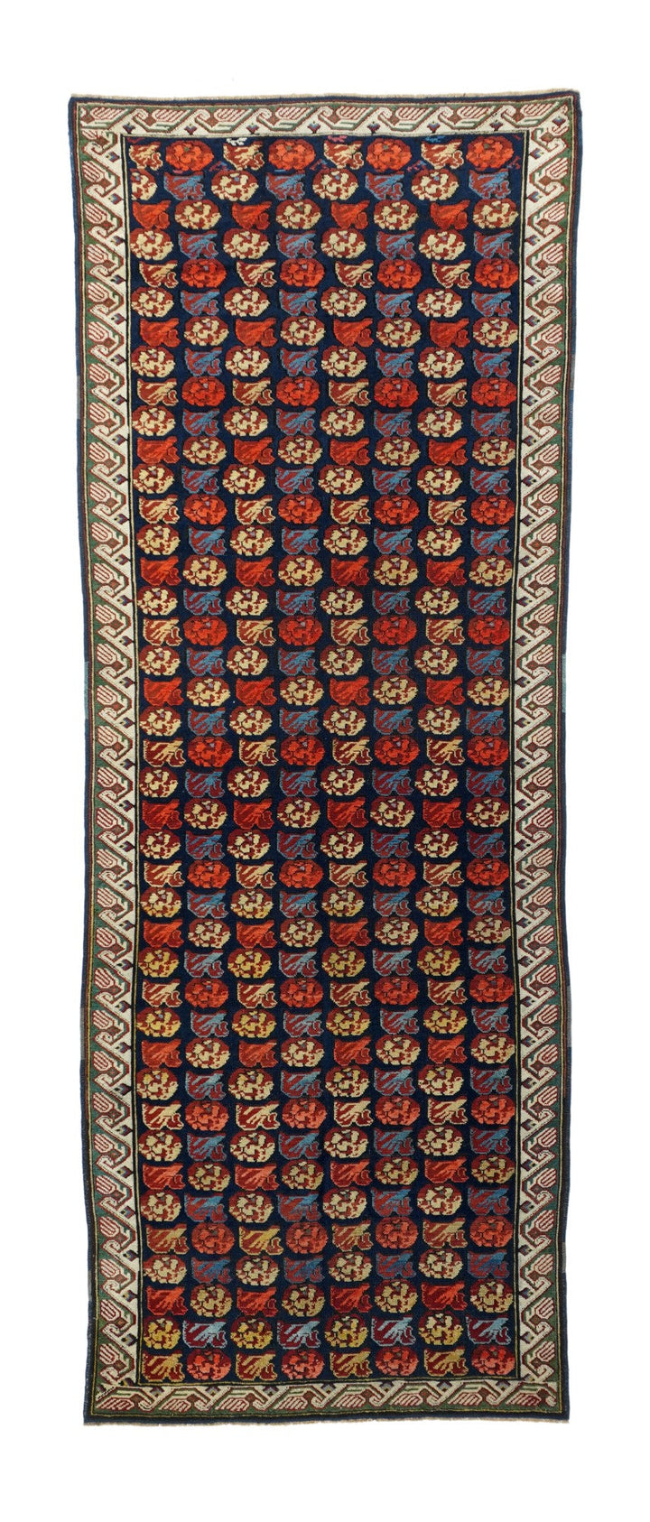 Antique Zehour Rug 3'7'' x 9'11''