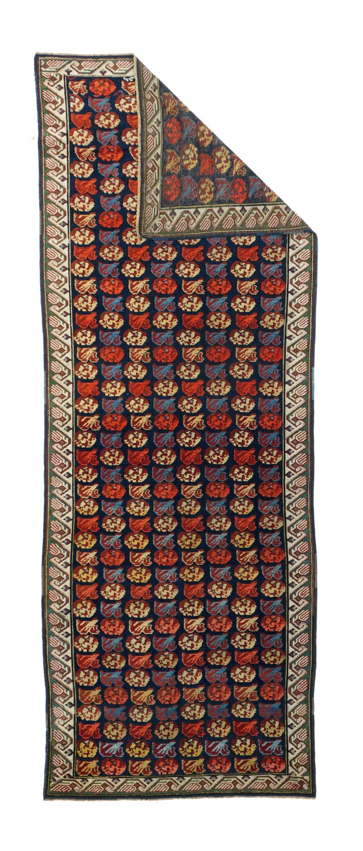 Antique Zehour Rug 3'7'' x 9'11''