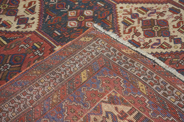 Antique Afshar Rug 5'3'' x 6'4''