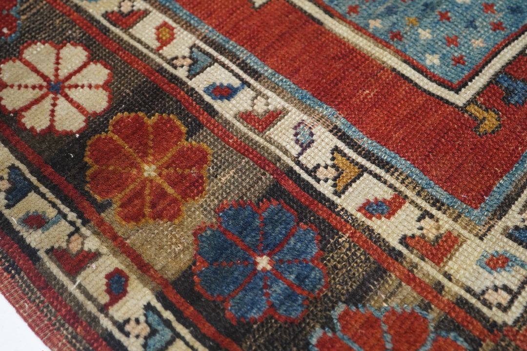 Antique Kazak Rug 5'4'' x 8'1''