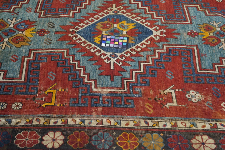 Antique Kazak Rug 5'4'' x 8'1''